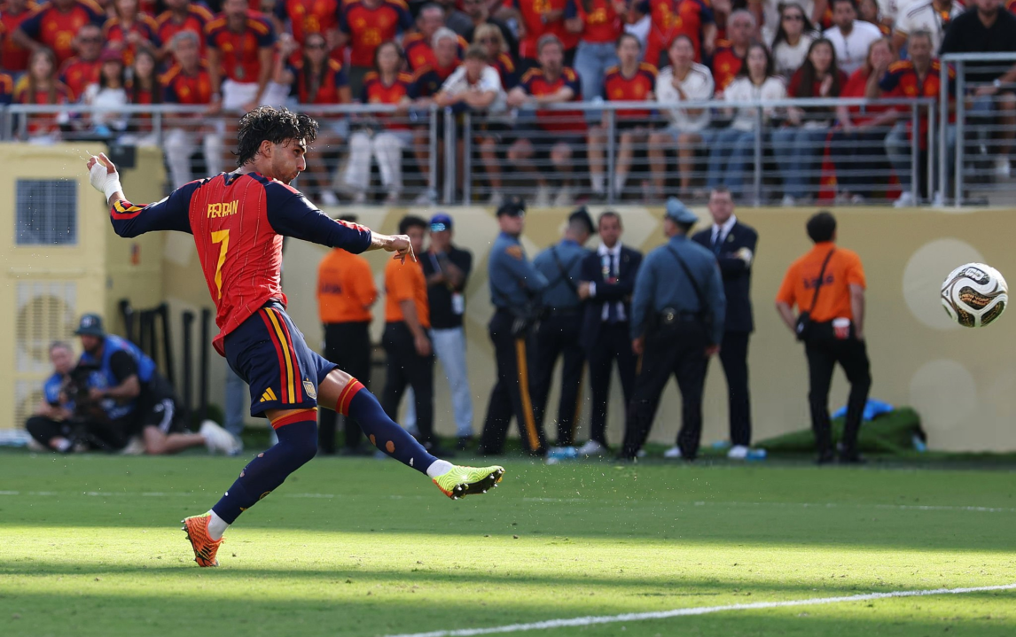 Gol de España: Ferran Torres marcó el 1-0 ante Argentina