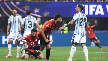 VIDEO: Egipto sorprende y le está ganando a Argentina en los octavos del Mundial