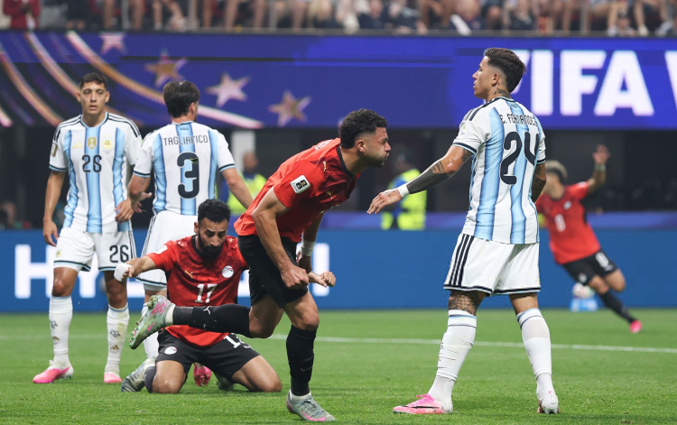 VIDEO: Egipto sorprende y le está ganando a Argentina en los octavos del Mundial