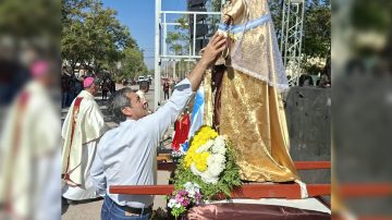Campo Gallo: Silva Neder asistió a la misa en honor a Nuestra Señora del Carmen