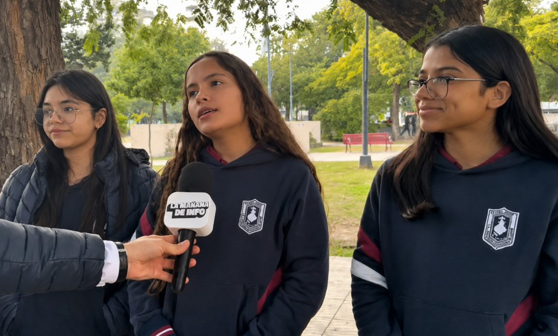 Alumnos del Colegio Belén repartieron desayunos y llevaron un gesto solidario a vecinos del centro