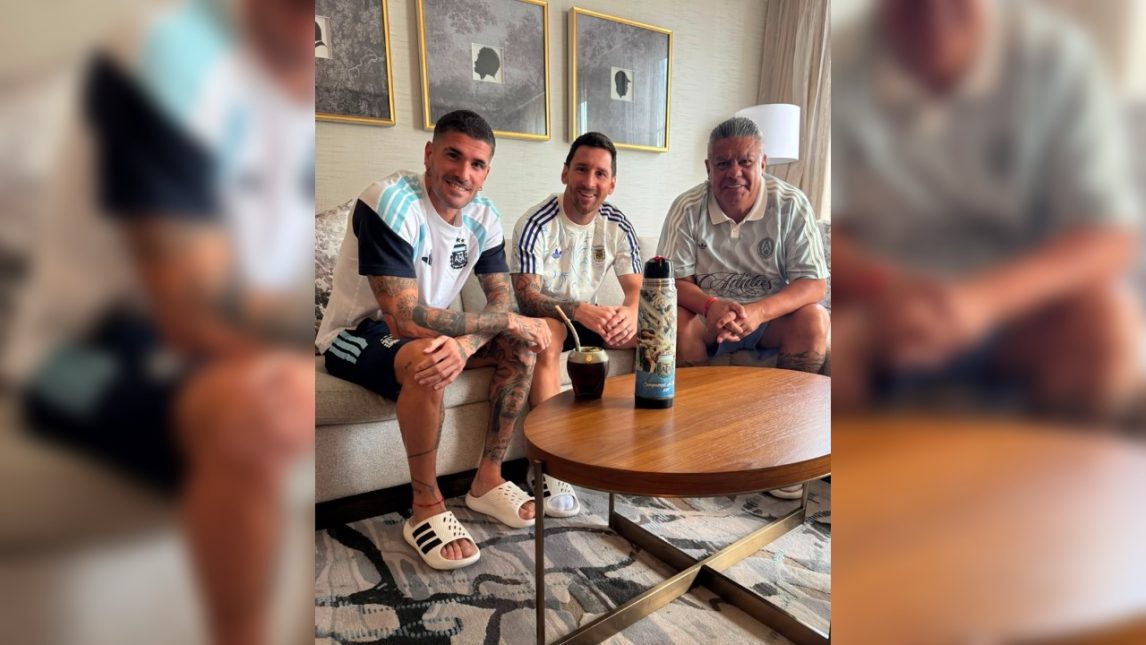 ¿Cábala para la Selección? El posteo de Chiqui Tapia antes de la semifinal del Mundial