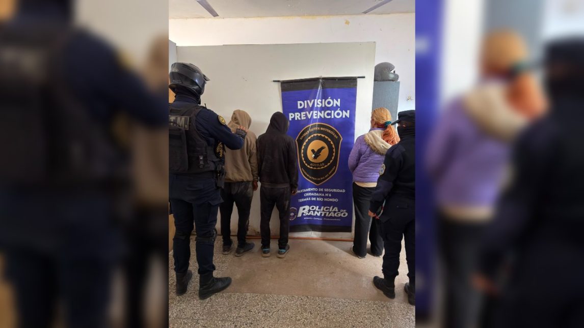 Las Termas: detuvieron a tres personas y secuestraron un auto por causas de lesiones calificadas a un menor