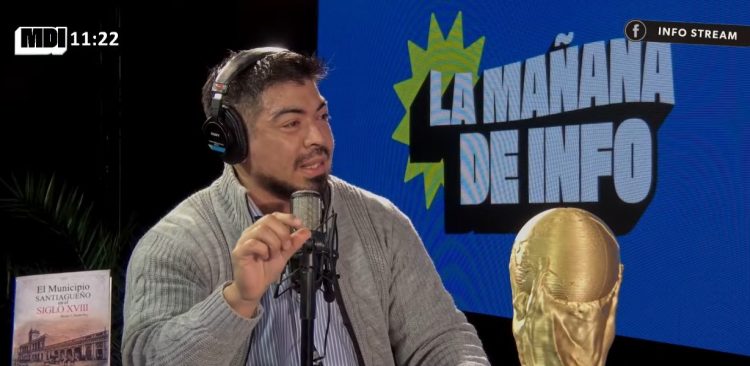 Héctor Peralta Puy: “La historia de Santiago todavía tiene mucho por descubrir”