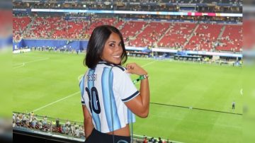 Qué dice la imagen que compartió Antonela Roccuzzo sobre la campaña anti-Argentina