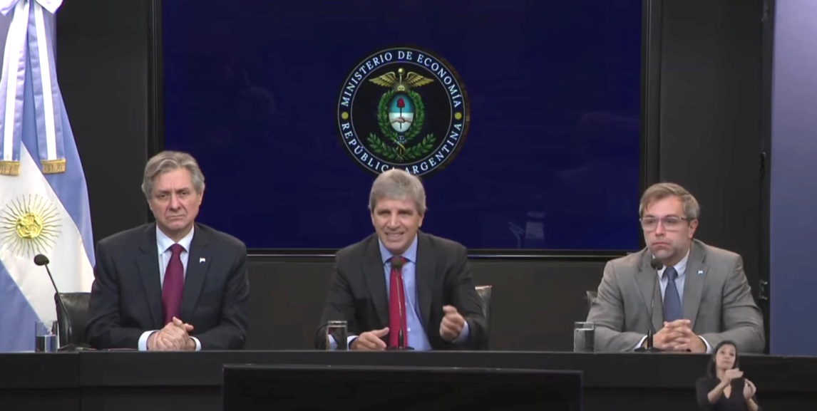 Luis Caputo anunció el programa financiero de 2027: “Salir a los mercados es una opción más, no un objetivo”