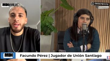 Facundo Pérez, el goleador de Unión Santiago: “Estamos consolidando nuestra identidad”