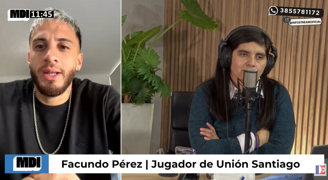 Facundo Pérez, el goleador de Unión Santiago: “Estamos consolidando nuestra identidad”