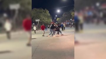 VIDEO | Violenta agresión a un joven en Termas de Río Hondo tras la final entre Argentina y España