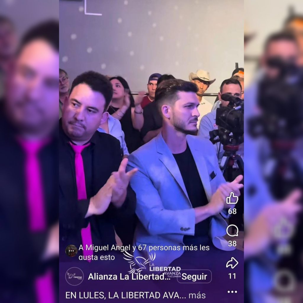 Franco David Alderete, acusado de millonaria estafa: ¿candidato a intendente en Tucumán por La Libertad Avanza?