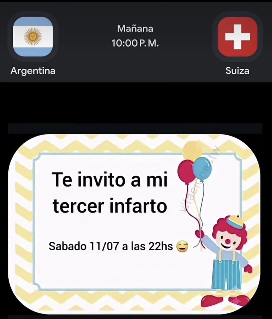 Memes de previa: Argentina enfrenta a Suiza y así se palpita el partido en redes