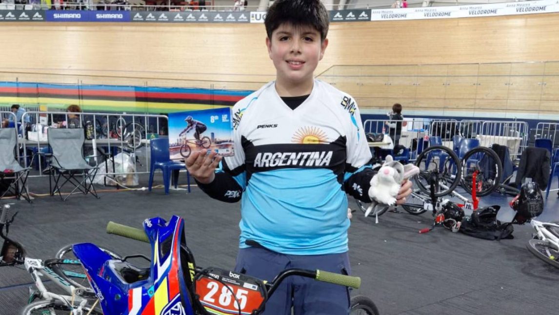 Destacada actuación del santiagueño Jahir Elías en el Mundial 2026 de BMX en Australia
