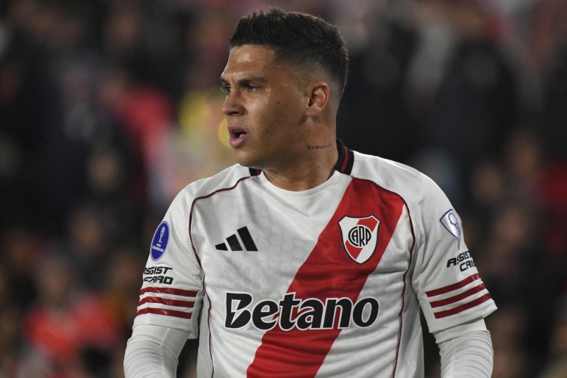Juanfer Quintero rescindió con River y está muy cerca de Atlético Mineiro