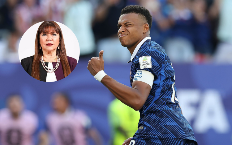 Fuerte cruce entre Mbappé y una senadora paraguaya tras los octavos del Mundial