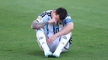 La imagen que no queríamos ver: las lágrimas de Messi tras la derrota en la final