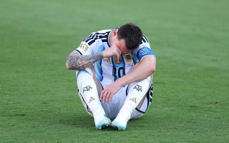 La imagen que no queríamos ver: las lágrimas de Messi tras la derrota en la final