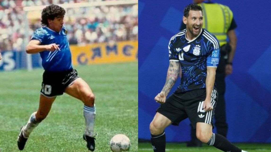 Como en el ’86: la Selección Argentina jugará con la camiseta azul frente a Inglaterra