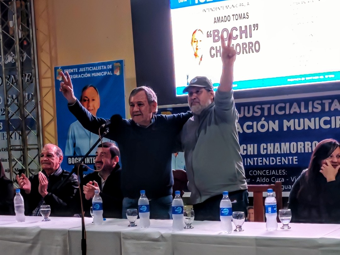 “Bochi” Chamorro va por la reelección en Campo Gallo con respaldo del PJ, el MOCASE VC y dirigentes provinciales