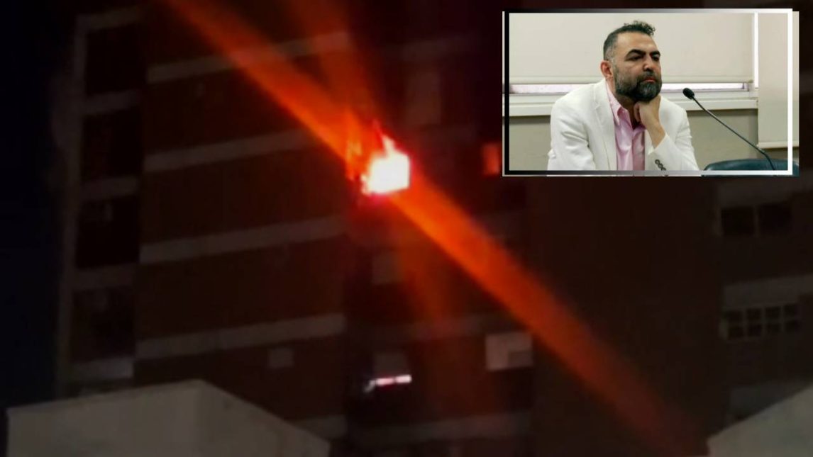 Peritos policiales investigan si Petros prendió fuego intencionalmente el departamento donde cumplía su arresto domiciliario