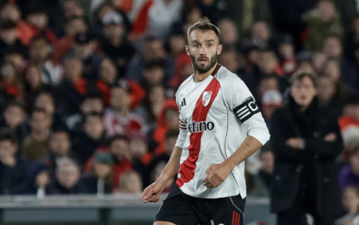 El vestuario de River pidió el regreso de Germán Pezzella al plantel