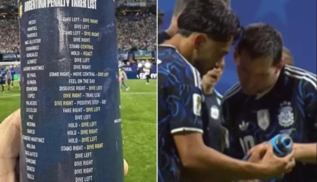 Ya venden el termo de Pickford con el “machete” para atajar los penales de Argentina: cuánto cuesta y dónde conseguirlo
