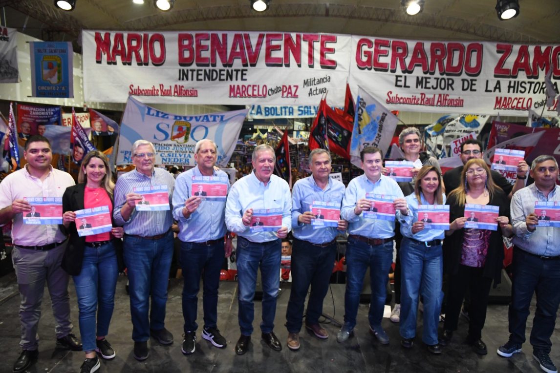Zamora y Elías Suárez encabezaron dos plenarios y ratificaron su respaldo a Mario Benavente