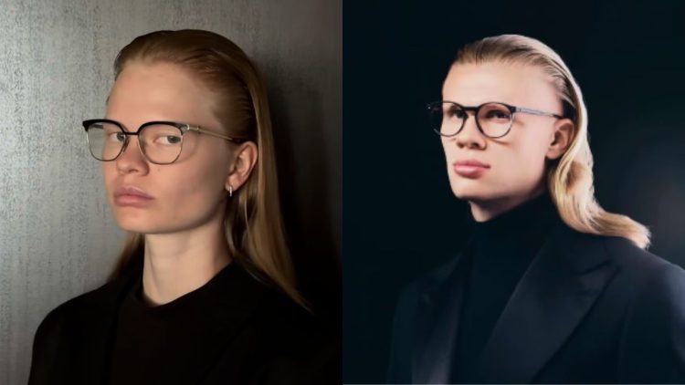 ¿Separados al nacer? Joven rusa sorprende por su increíble parecido con Erling Haaland