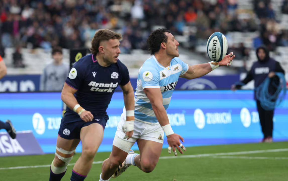 Los Pumas arrancaron con una derrota ante Escocia en el Nations Championship
