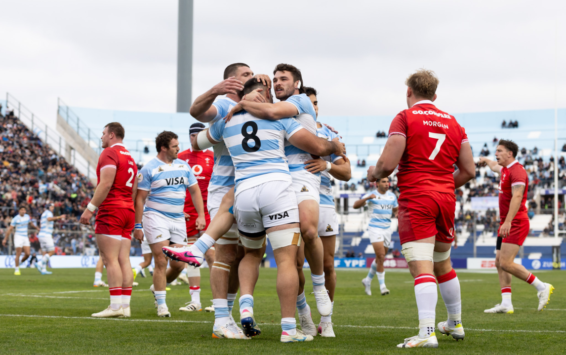 Los Pumas derrotaron a Gales y ahora se viene Inglaterra en Santiago