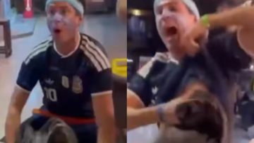 Otro argentino es buscado por la Justicia de Brasil tras ser acusado de realizar gestos racistas durante los festejos por la Selección