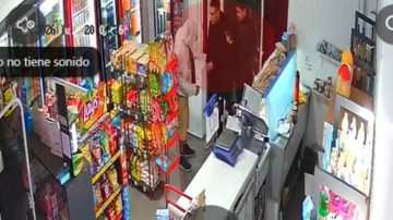 Video: policías de recorrido preventivo frustran el robo de un delincuente en un kiosco