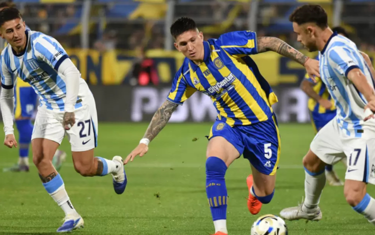 Rosario Central y Racing protagonizan un atractivo duelo en Arroyito