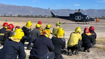Conmoción en San Juan: un helicóptero con jefes policiales se estrelló durante una capacitación