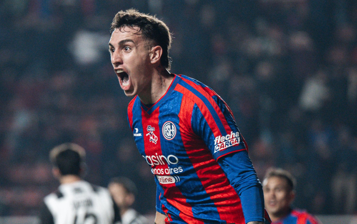 Con un gol agónico, San Lorenzo derrotó a Gimnasia de Mendoza