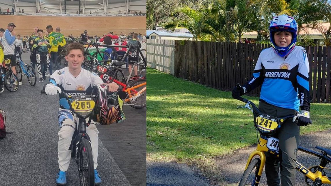Hoy es el turno de los pilotos santiagueños en el Mundial de BMX de Australia