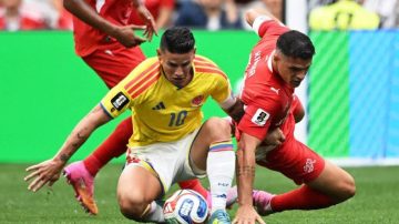 Suiza le ganó a Colombia por penales y será rival de Argentina en los cuartos de final