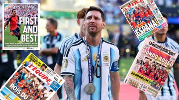 Las tapas de los diarios tras la final del Mundial que España le ganó a la Argentina
