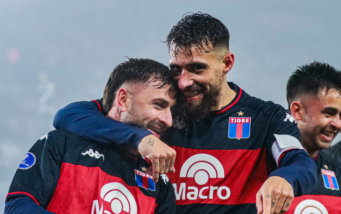 Tigre goleó a Nacional y quedó a un paso de los octavos de la Sudamericana