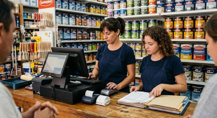 Denuncian una estafa de $10,4 millones en una pinturería: investigan a dos empleadas