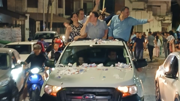 Video: así se vivió la gran caravana del Frente Cívico en La Banda por el triunfo de Llamil Abdala