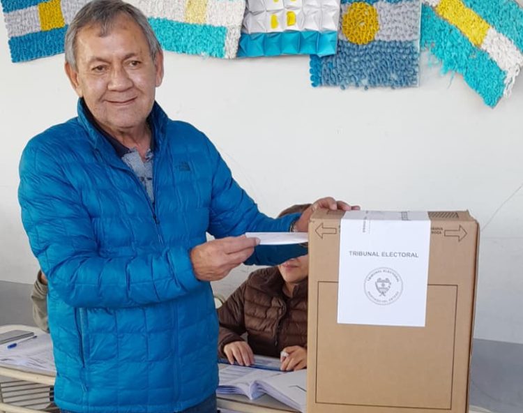 Campo Gallo: el intendente Amado Tomás “Bochi” Chamorro emitió su voto