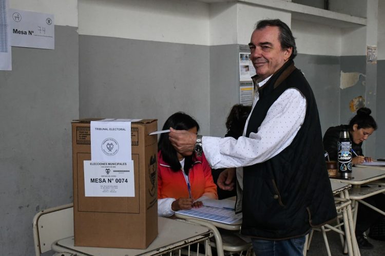 Niccolai destacó la normalidad de la jornada electoral y llamó a los ciudadanos a votar