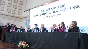 El Gobierno y la UNSE lanzan un trayecto formativo para aspirantes a cargos jerárquicos docentes