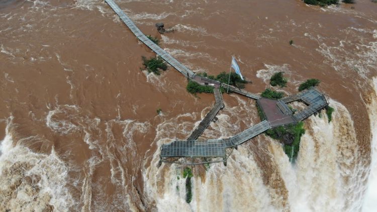 Cerrarán la Garganta del Diablo por 40 días ante el riesgo de crecidas extraordinarias