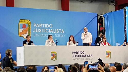 Cristina en Santiago por el "Día de la Militancia"