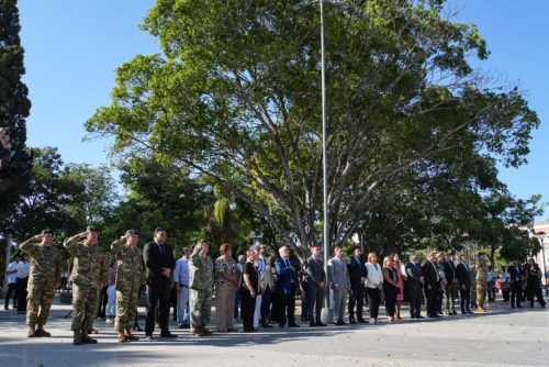 Acto por el natalicio del General San Martín