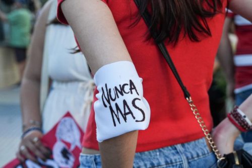 Marcha por el Día de la Memoria