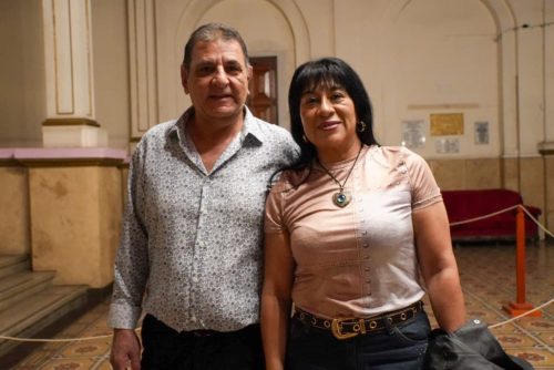 Raly Barrionuevo en el Teatro 25 de Mayo