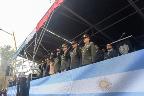 Acto y desfile cívico militar por el 472° Aniversario de la Madre de Ciudades