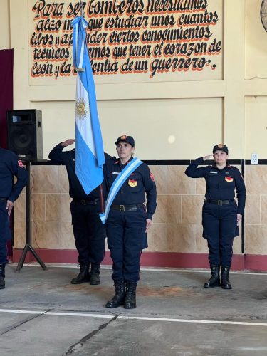 Acto por el Día del Bombero Voluntario en La Banda